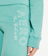 Aero Block Logo Cinched Sweatpants