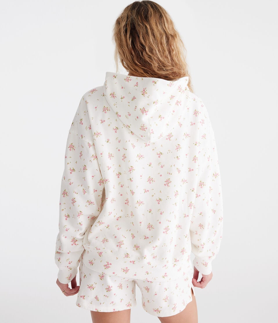 LA Floral Pullover Hoodie