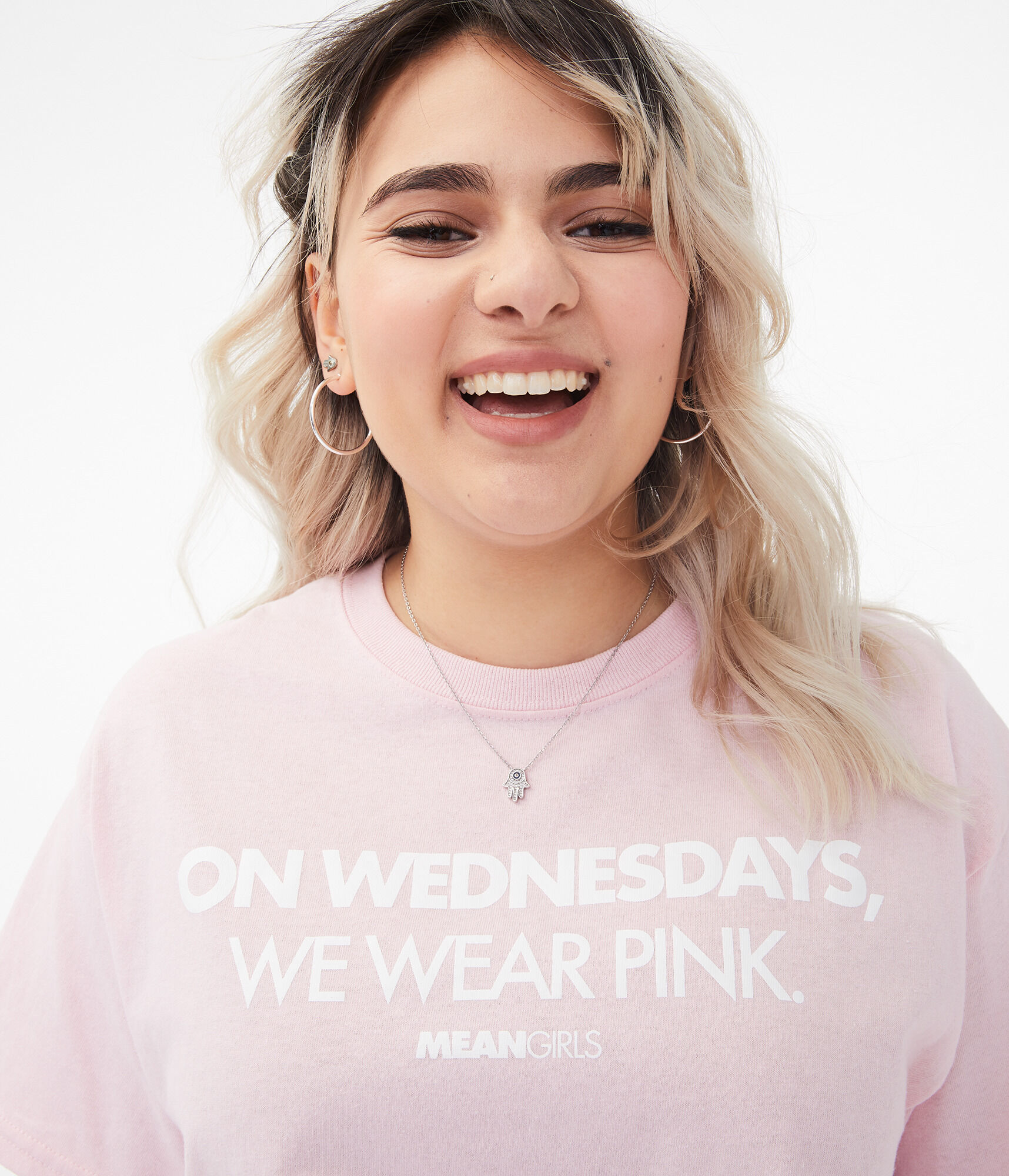 Mean Girls Wednesdays Cropped Graphic Tee