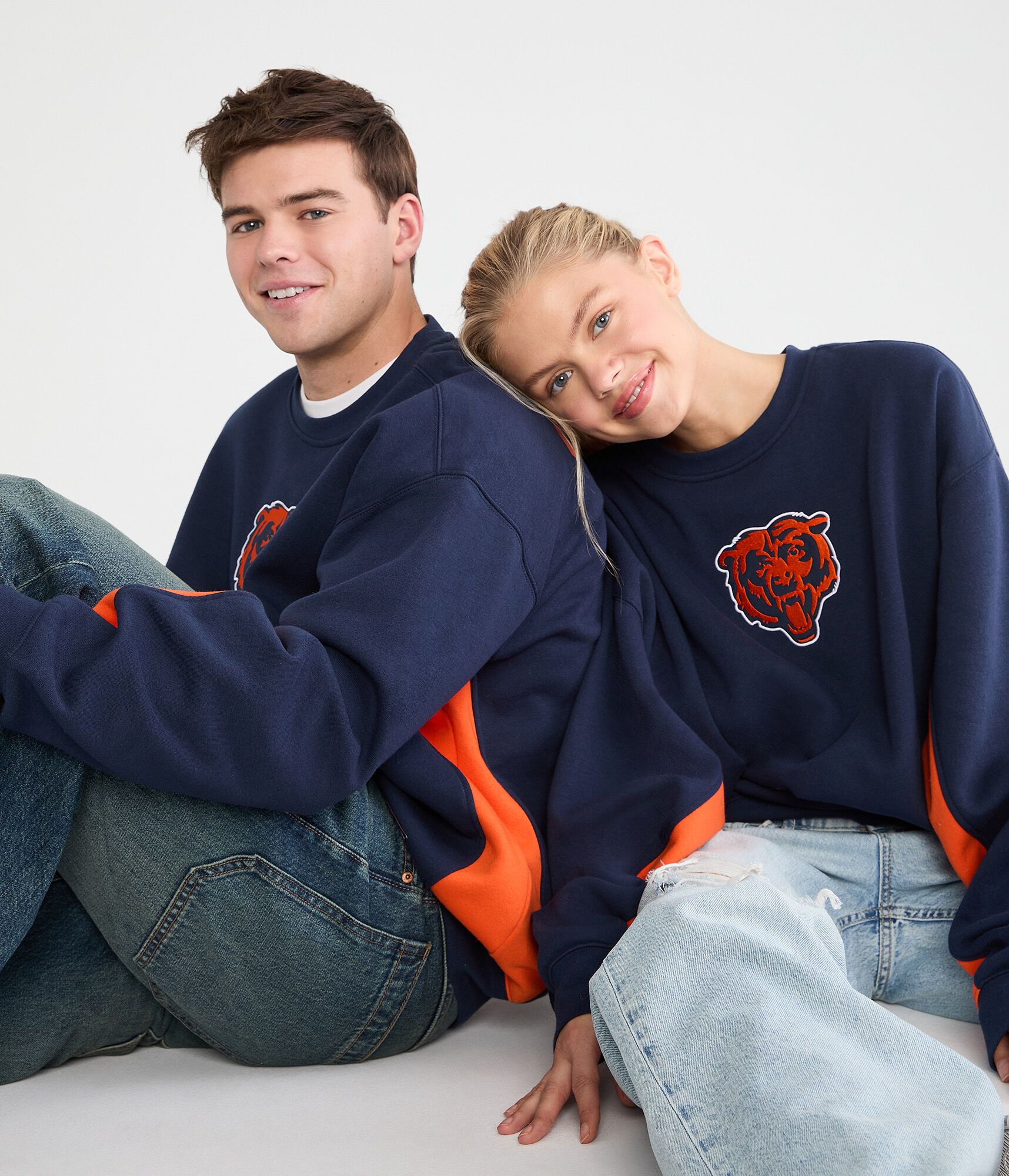 Chicago Bears Logo Crew Sweatshirt