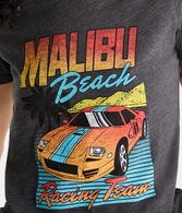 Malibu Beach Racing Team Graphic Tee