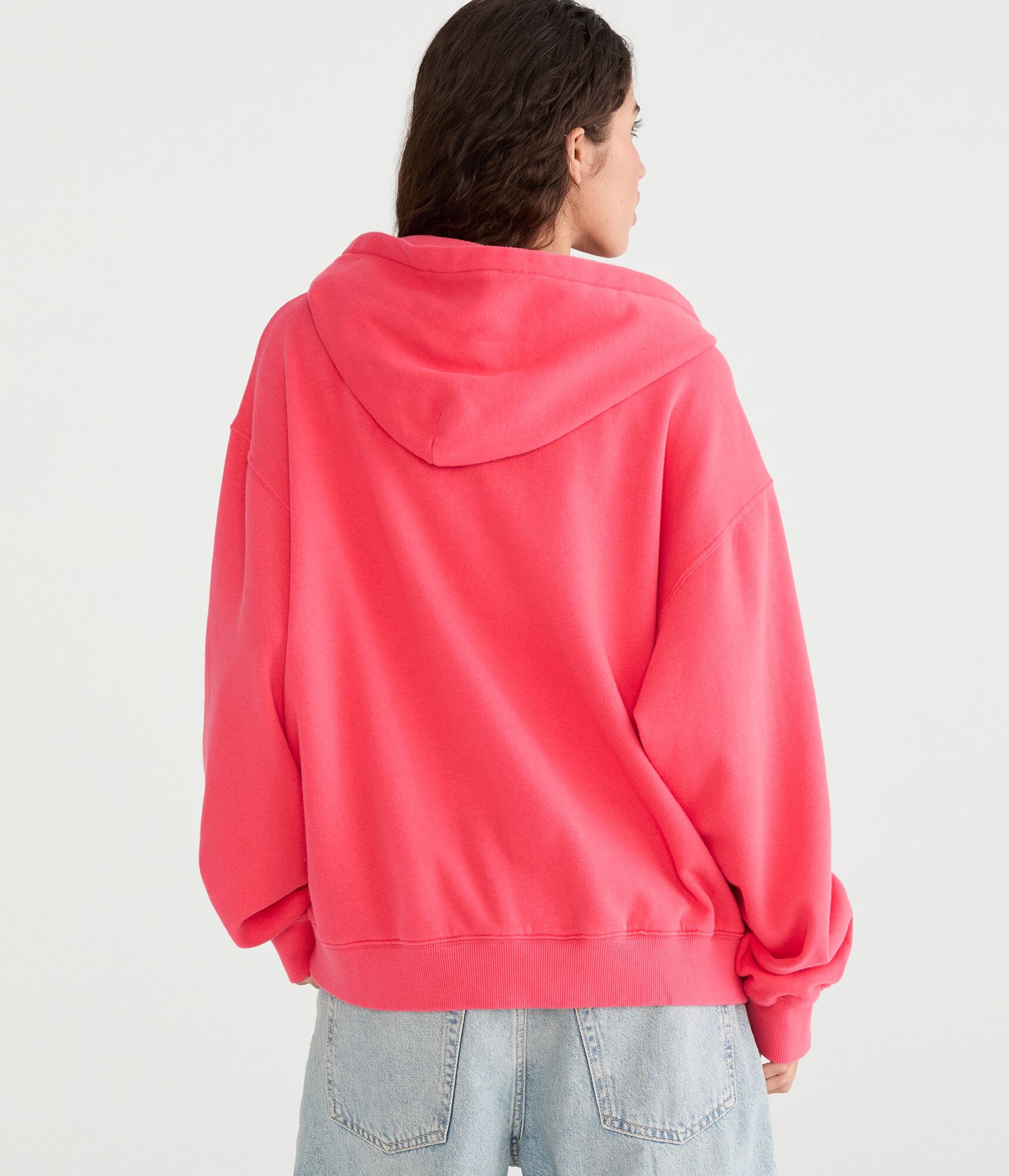 Cloud Soft Oversized Full-Zip Hoodie