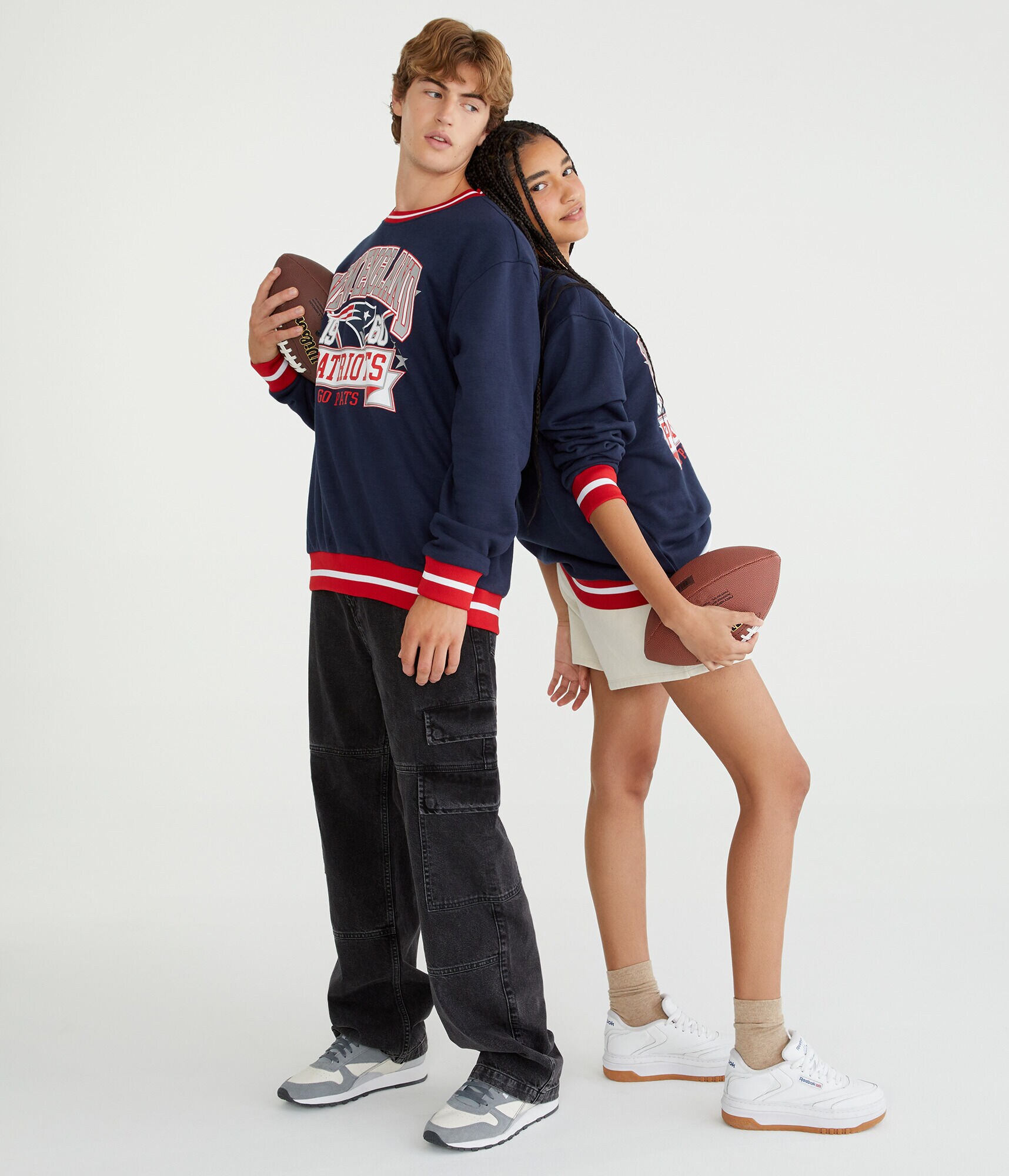 New England Patriots Crew Sweatshirt