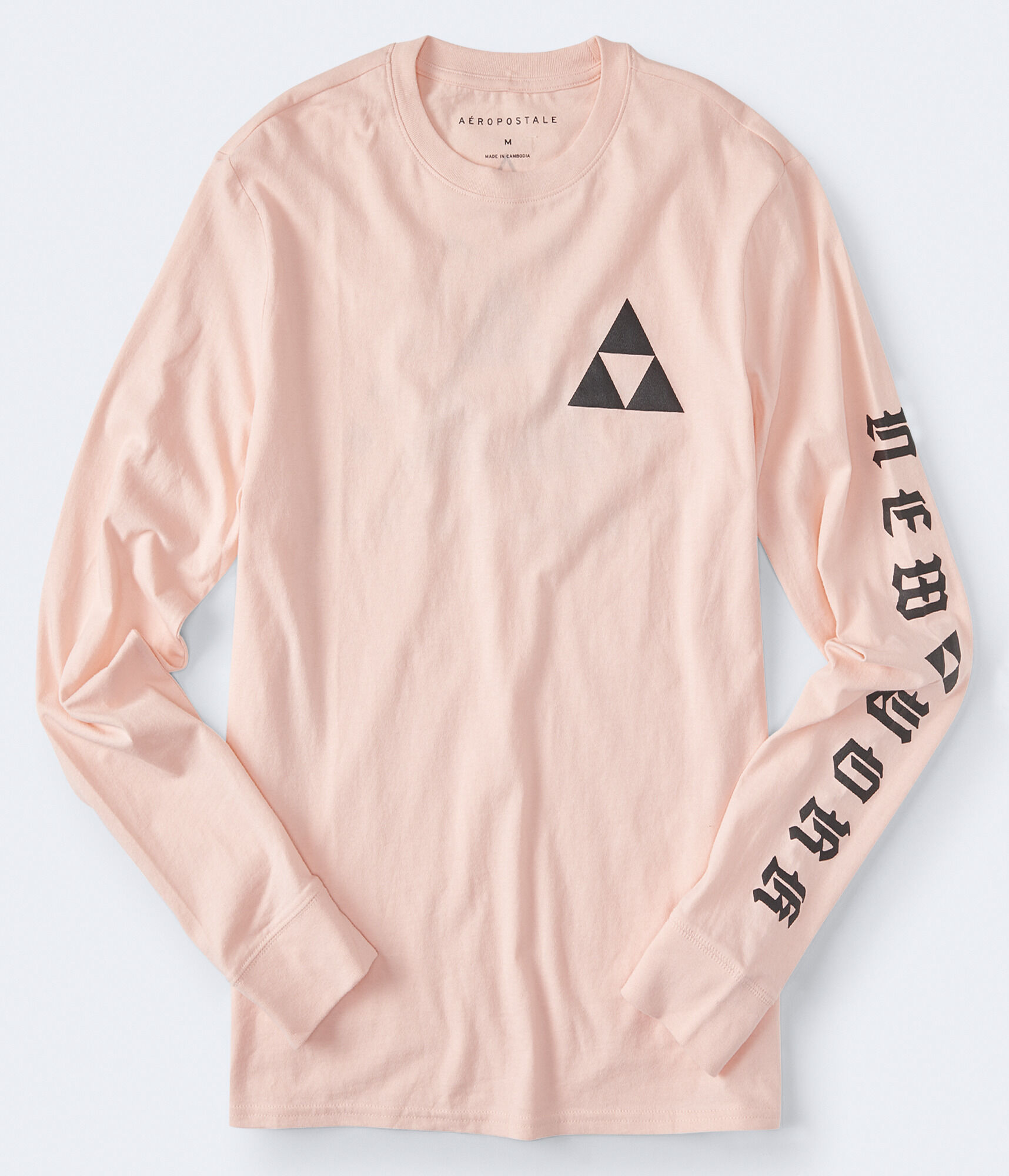 Long Sleeve Geometric Cities Graphic Tee