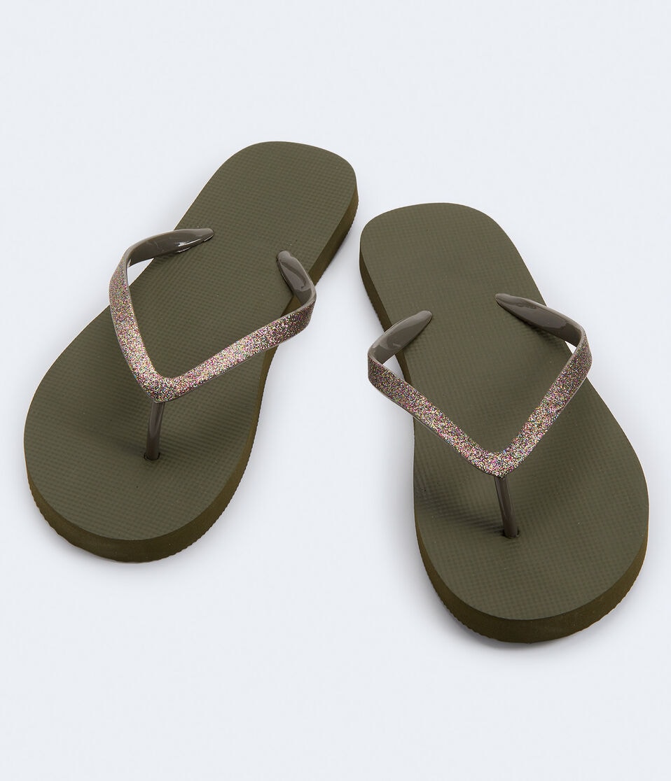 Glitter Strap Flip-Flop
