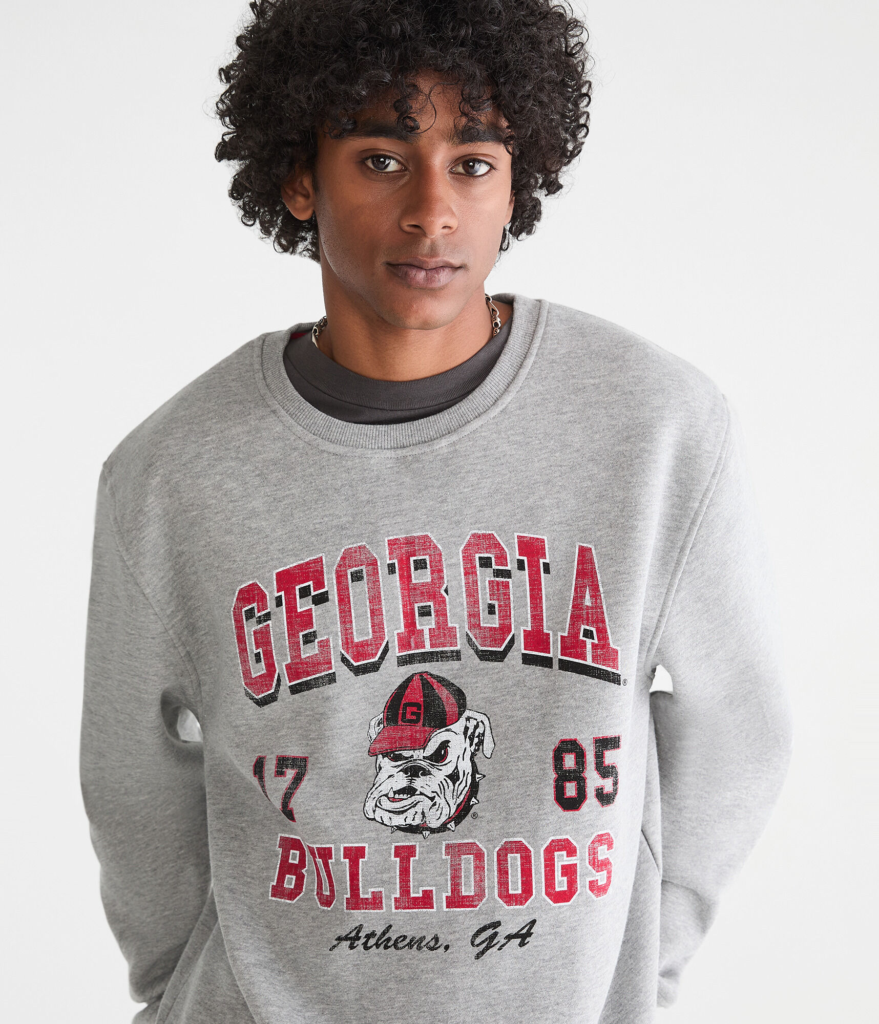 Georgia Bulldogs Crew Sweatshirt