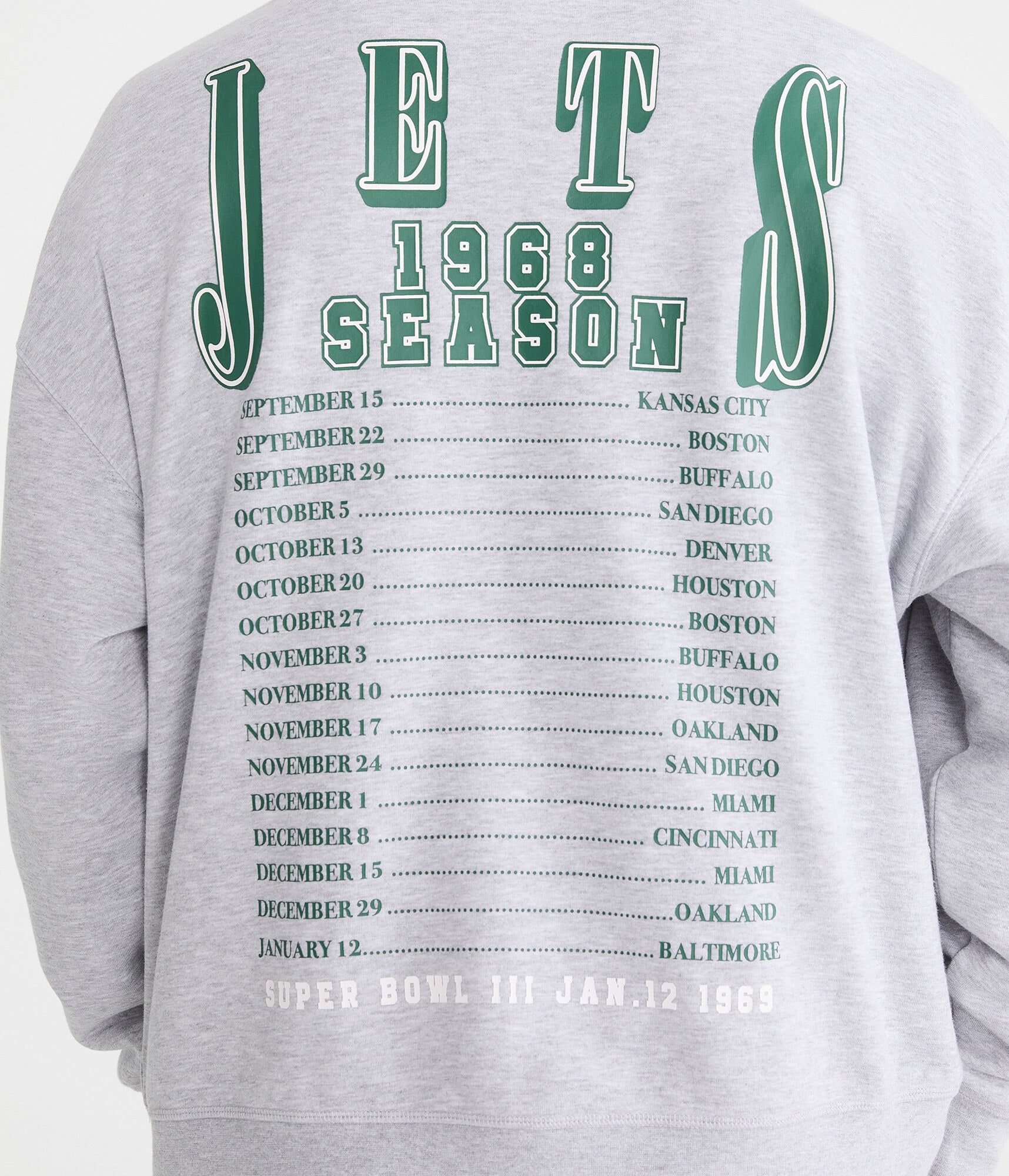 New York Jets 1968 Season Pullover Hoodie