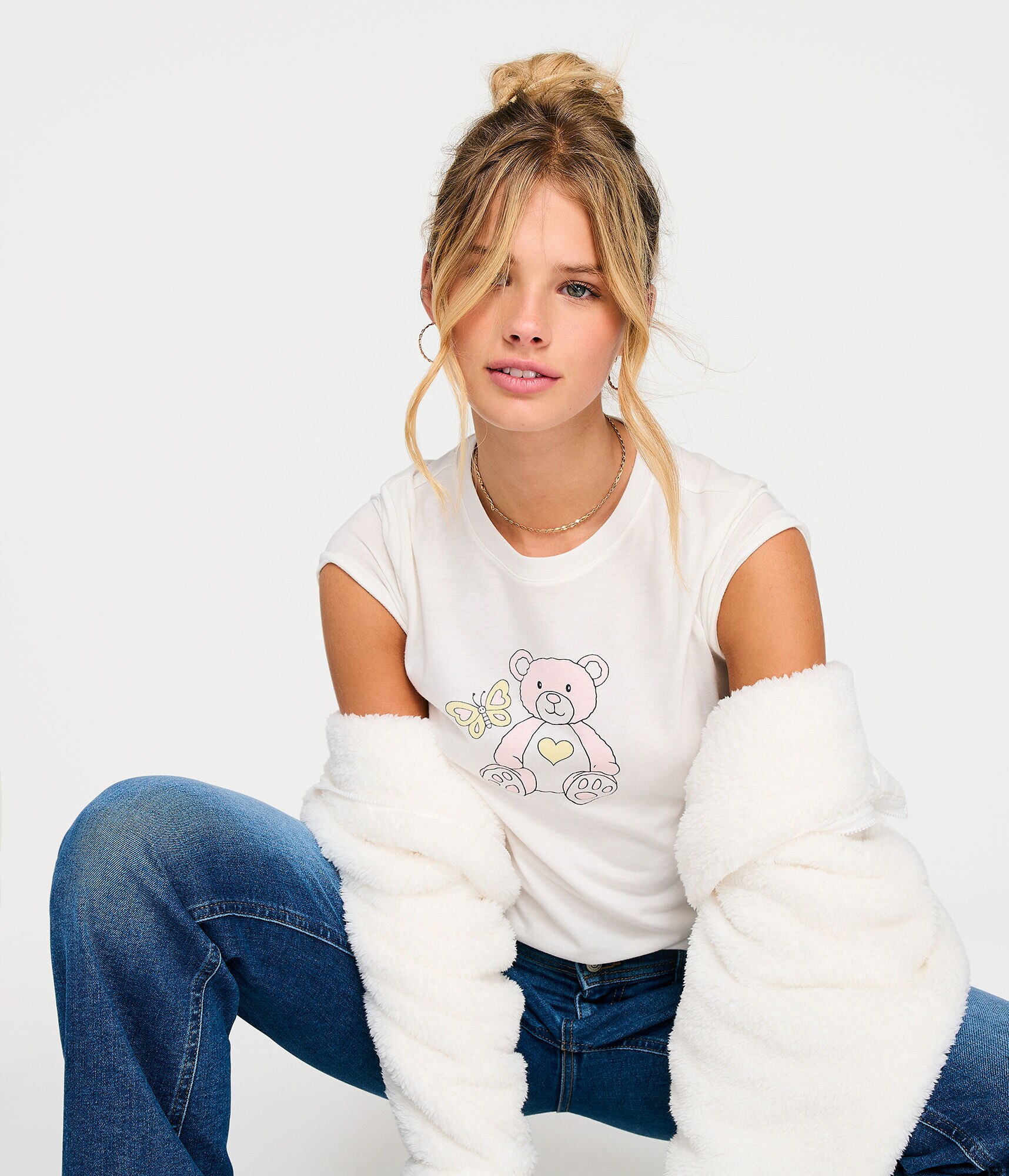 Butterfly Bear Graphic Tee