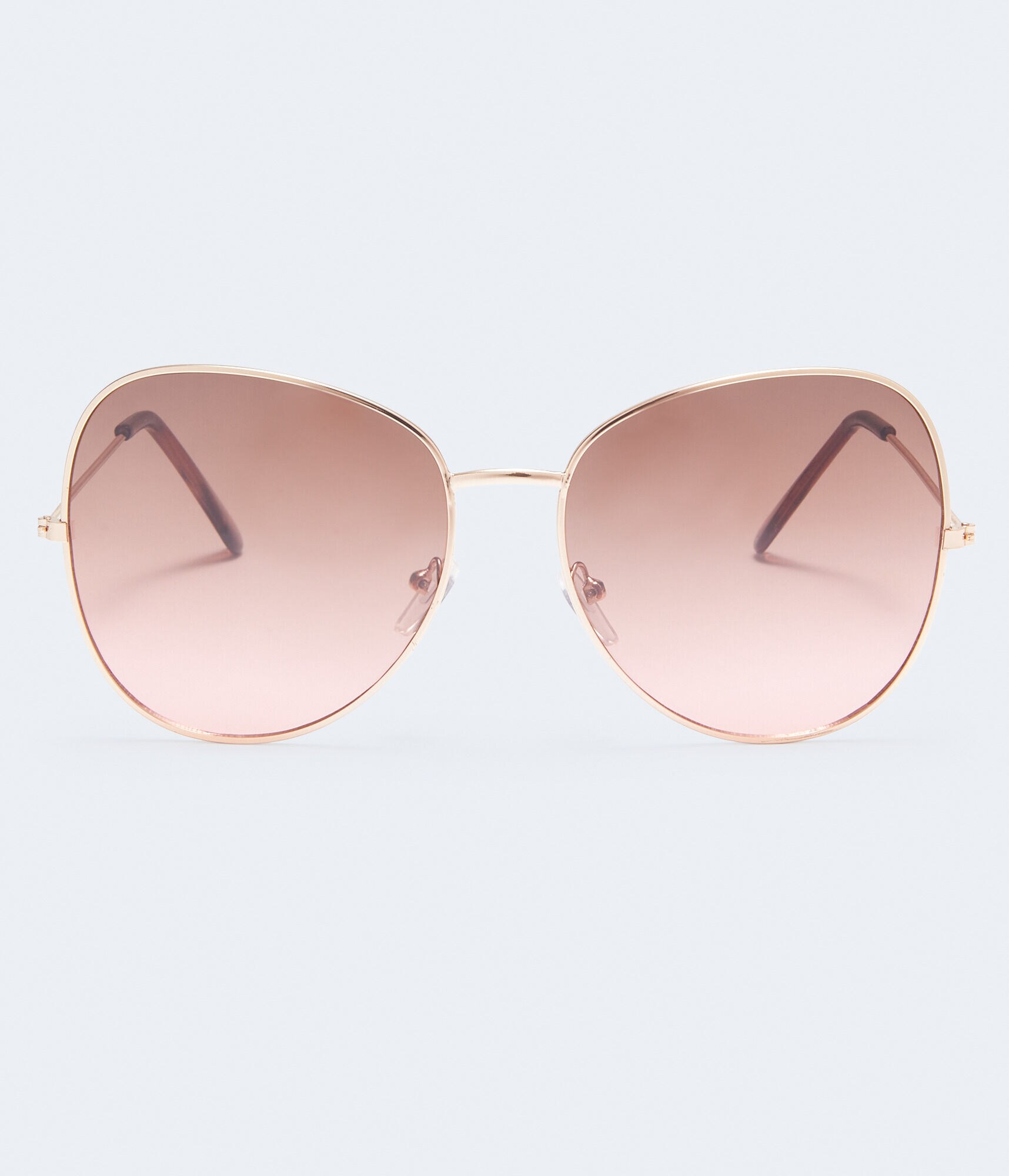 Rounded Metal Sunglasses
