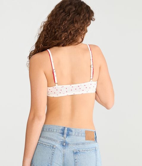 Tiny Hearts Pointelle Bralette Tiny Hearts Pointelle Bralette