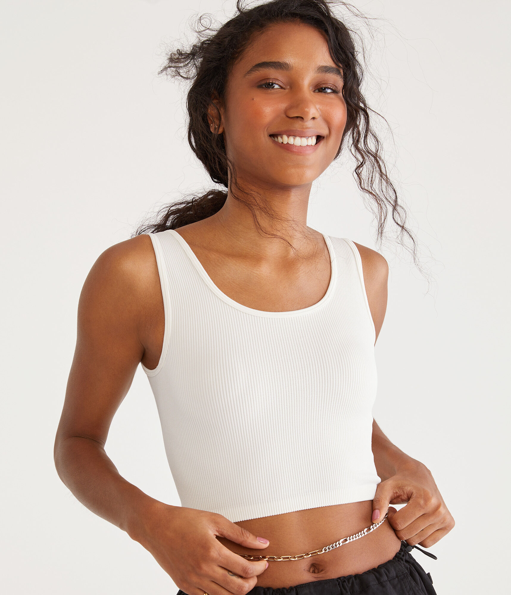 Wear 3 Ways Seamless Convertible Cropped Tank
