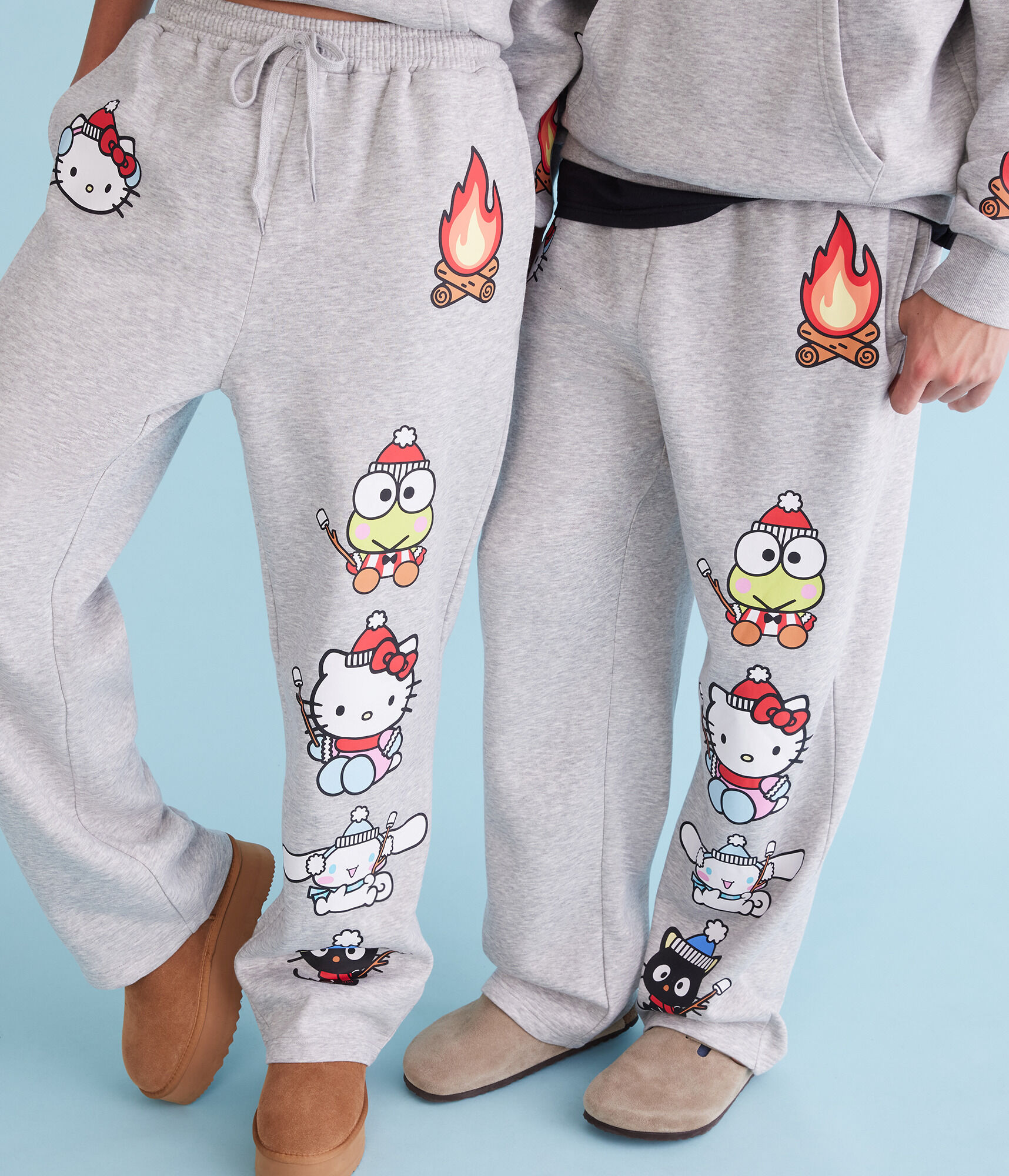 Hello Kitty Campfire Straight Leg Sweatpants