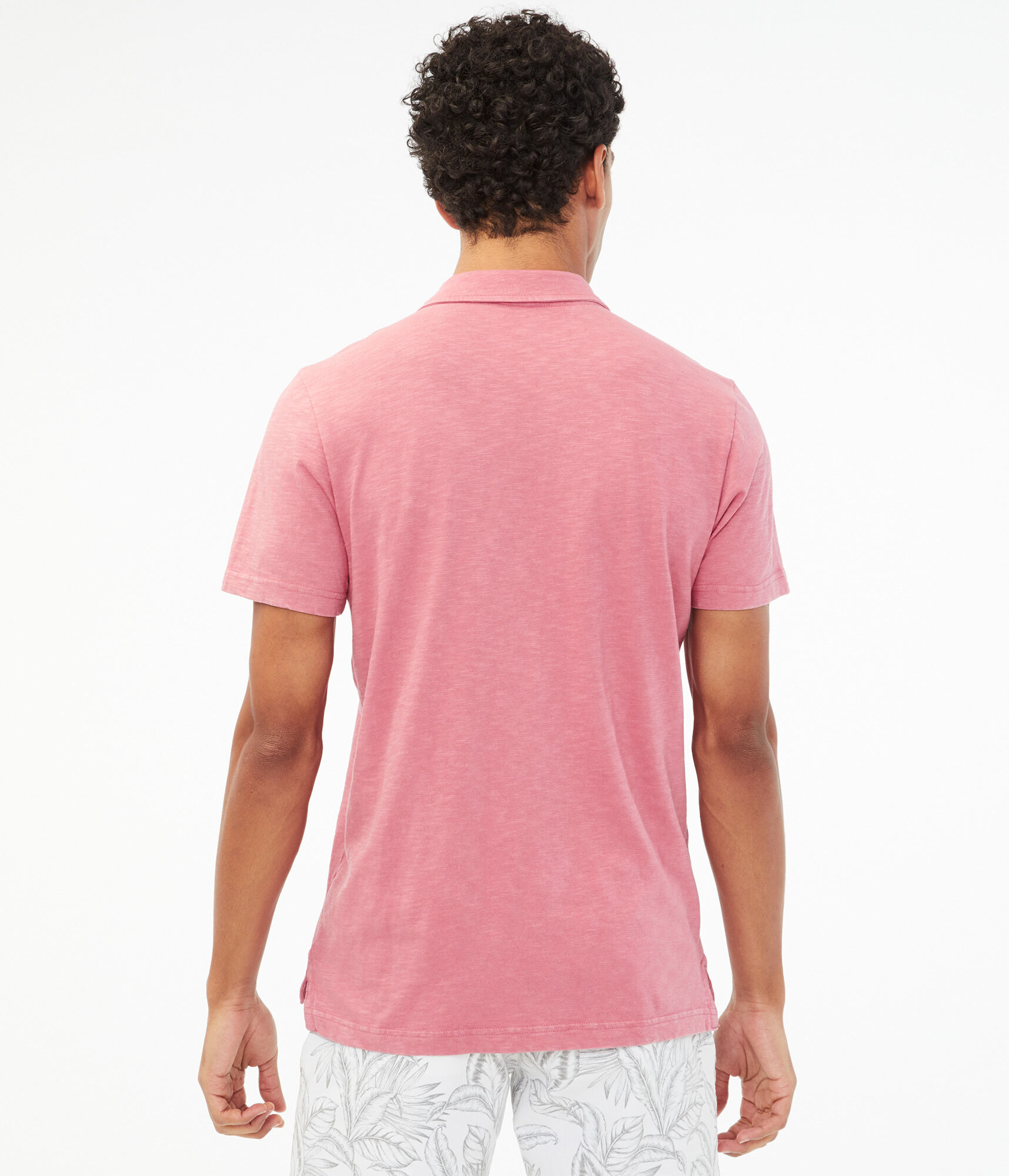 Slub Jersey Polo
