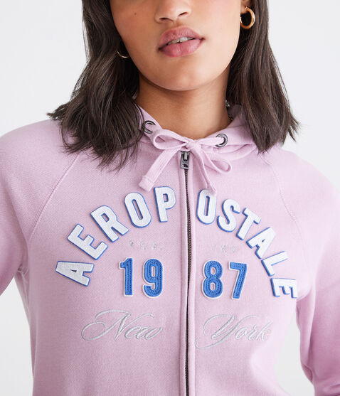 Aeropostale 1987 Full-Zip Hoodie Aeropostale 1987 Full-Zip Hoodie