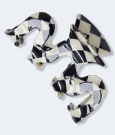 Checkered Octopus Claw Hair Clip