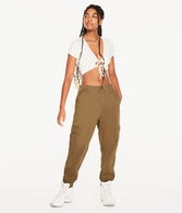 Double Tie-Front Crop Top