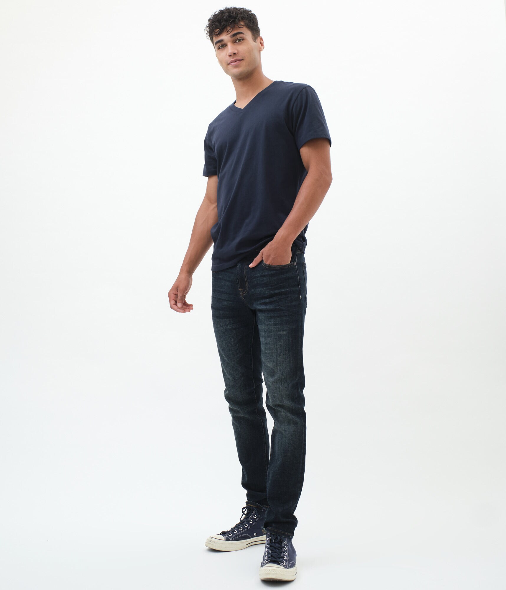 skinny jeans and air max