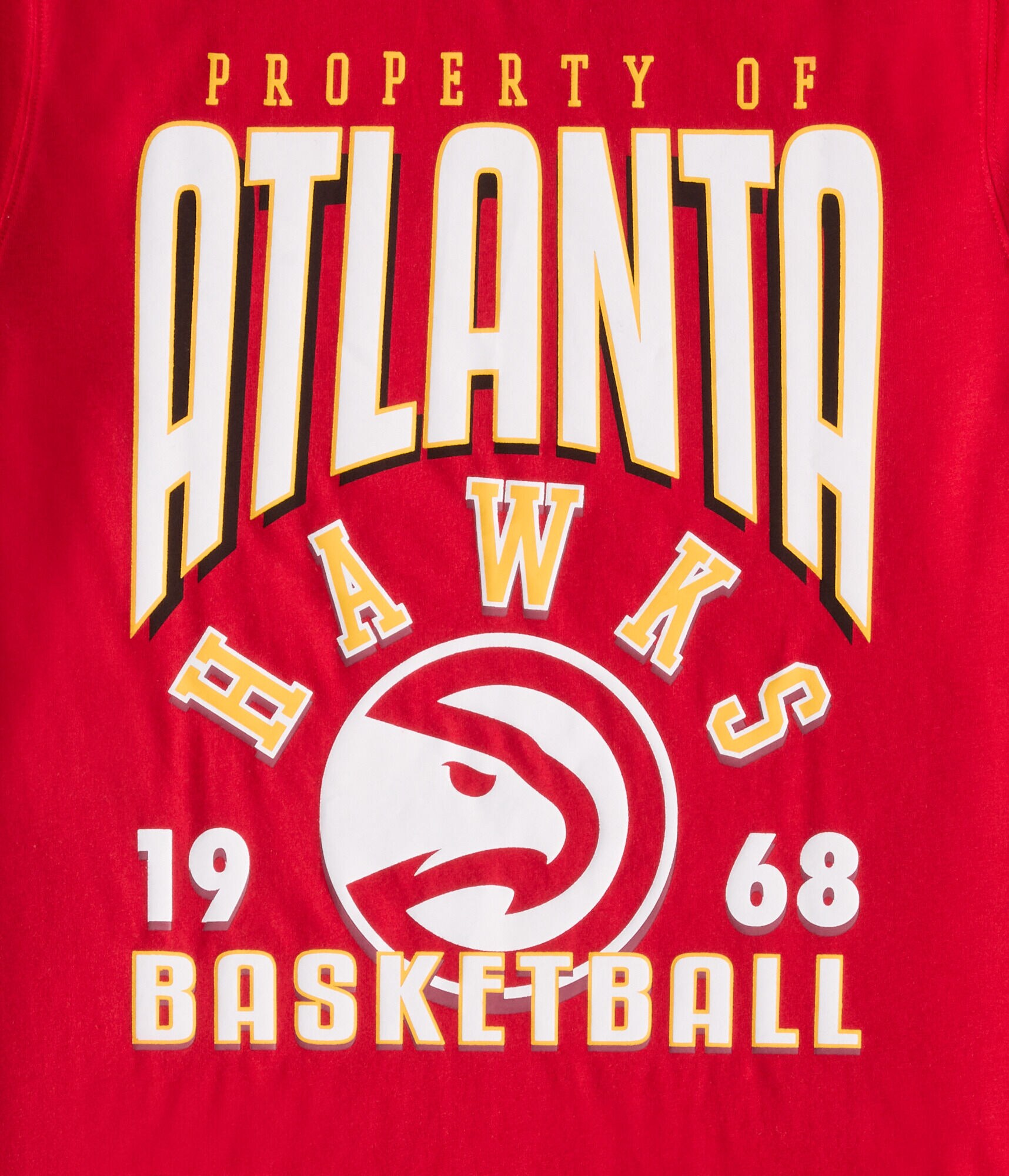 Property Of Atlanta Hawks Relaxed Graphic Tee
