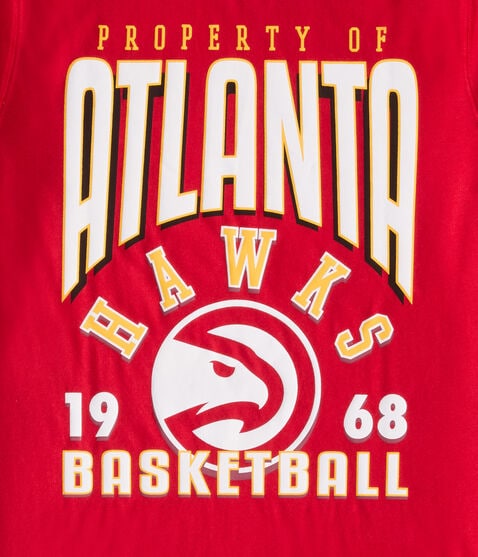 Property Of Atlanta Hawks Relaxed Graphic Tee Property Of Atlanta Hawks Relaxed Graphic Tee