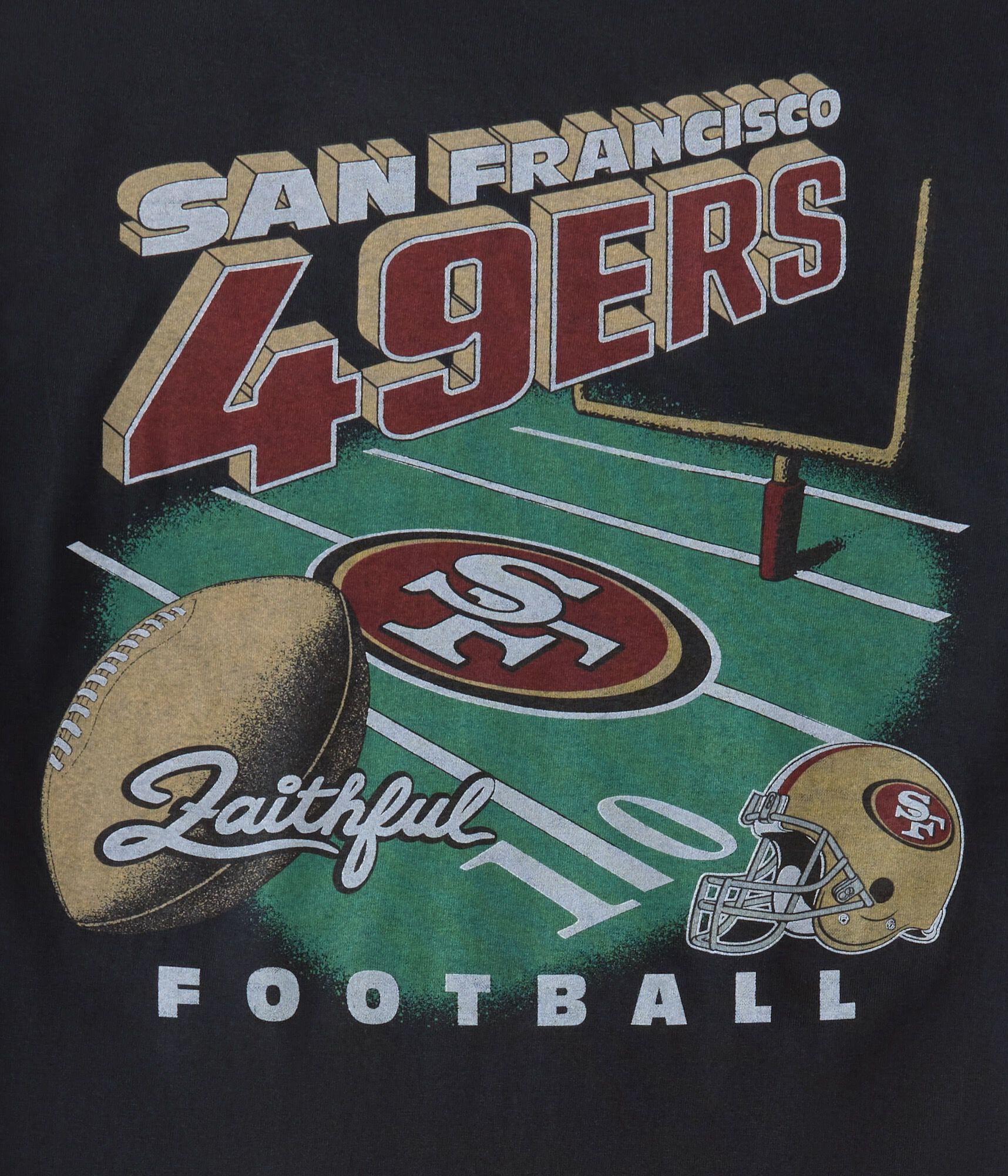 San Francisco 49ers Field Goal Relaxed Graphic Tee