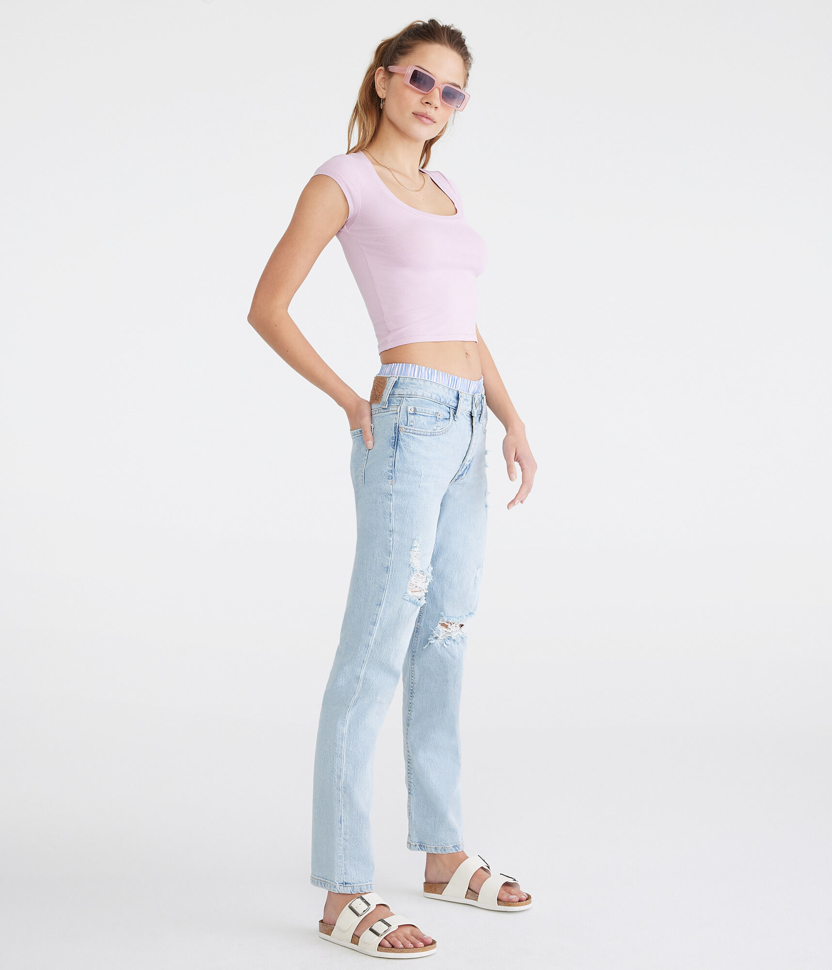 Mid-Rise Vintage Straight Jean