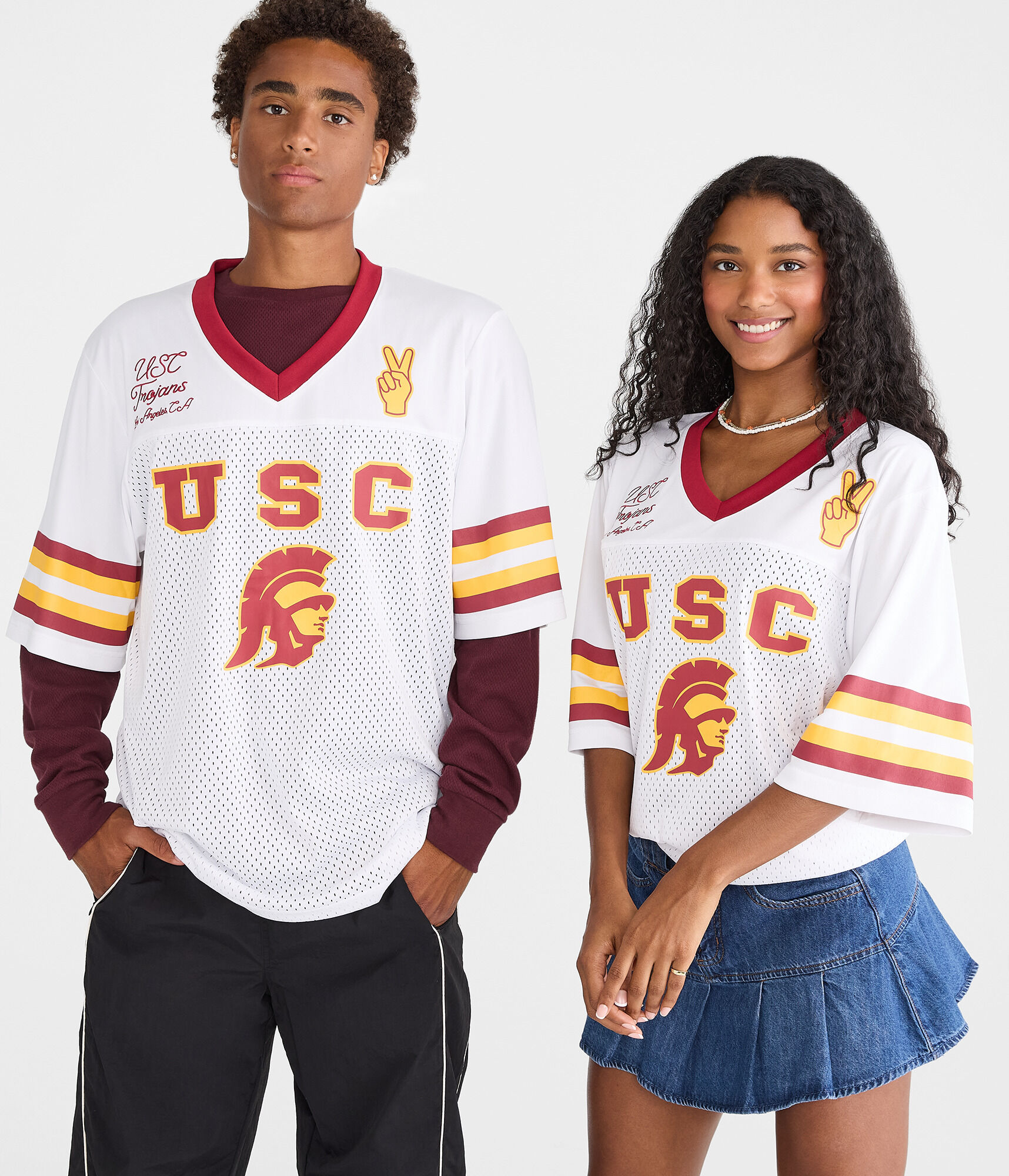 USC Trojans Mesh Top
