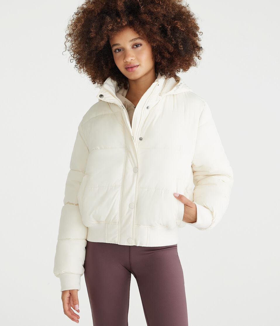 Midweight Hooded Puffer Jacket