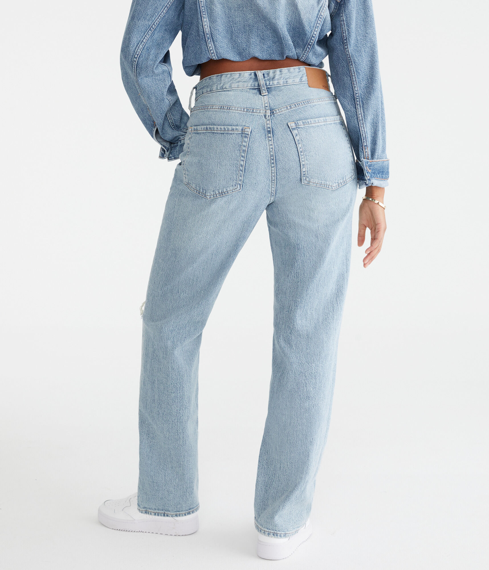 Curvy High-Rise Baggy Jean