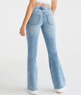 Low-Rise Flare Soft Flex Jean