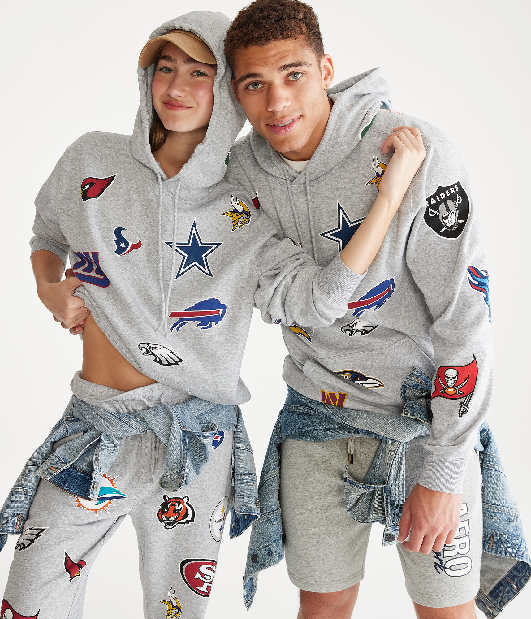 NFL Team Logos Pullover Hoodie