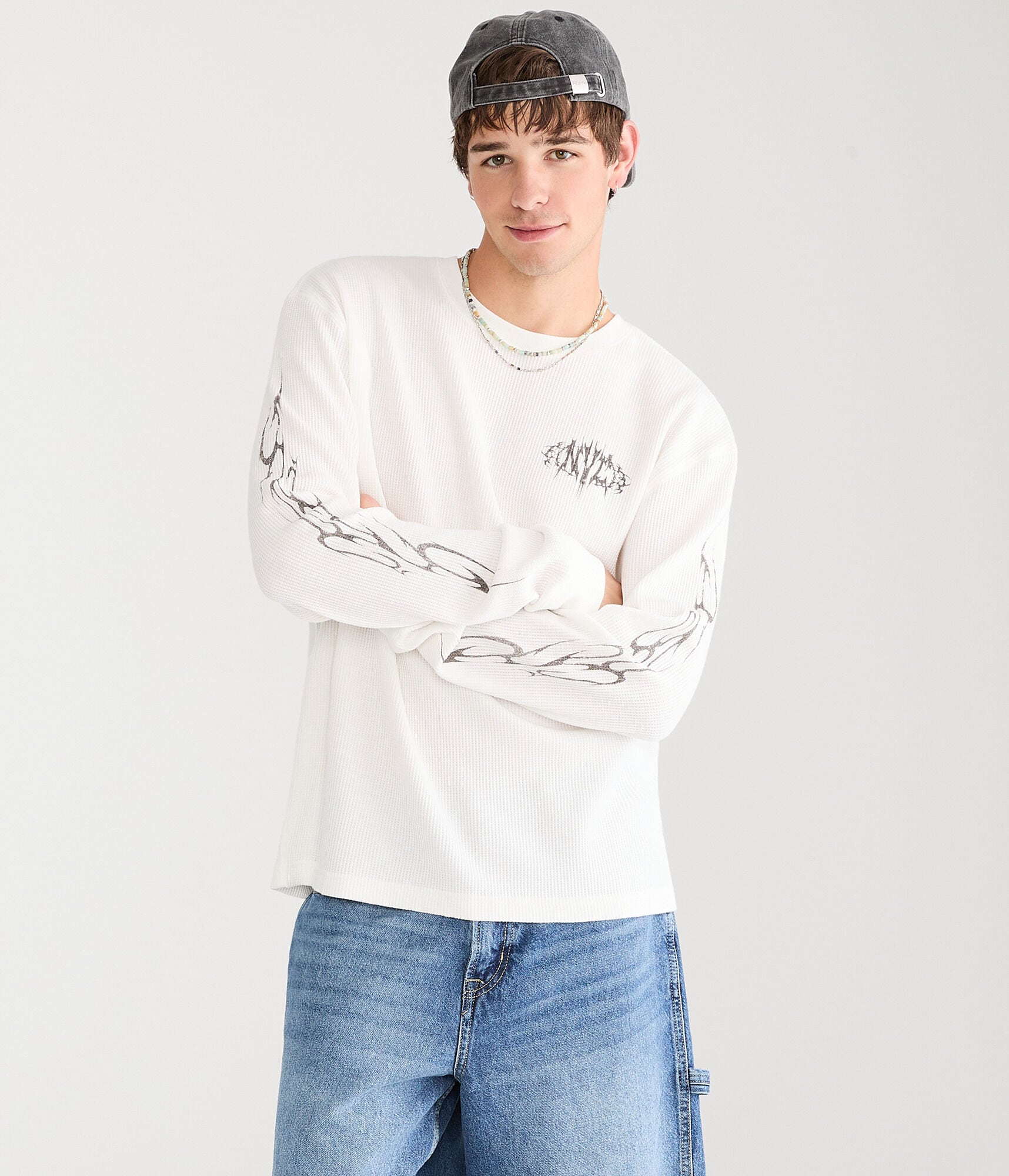 Long Sleeve NYC Thermal Crew Tee