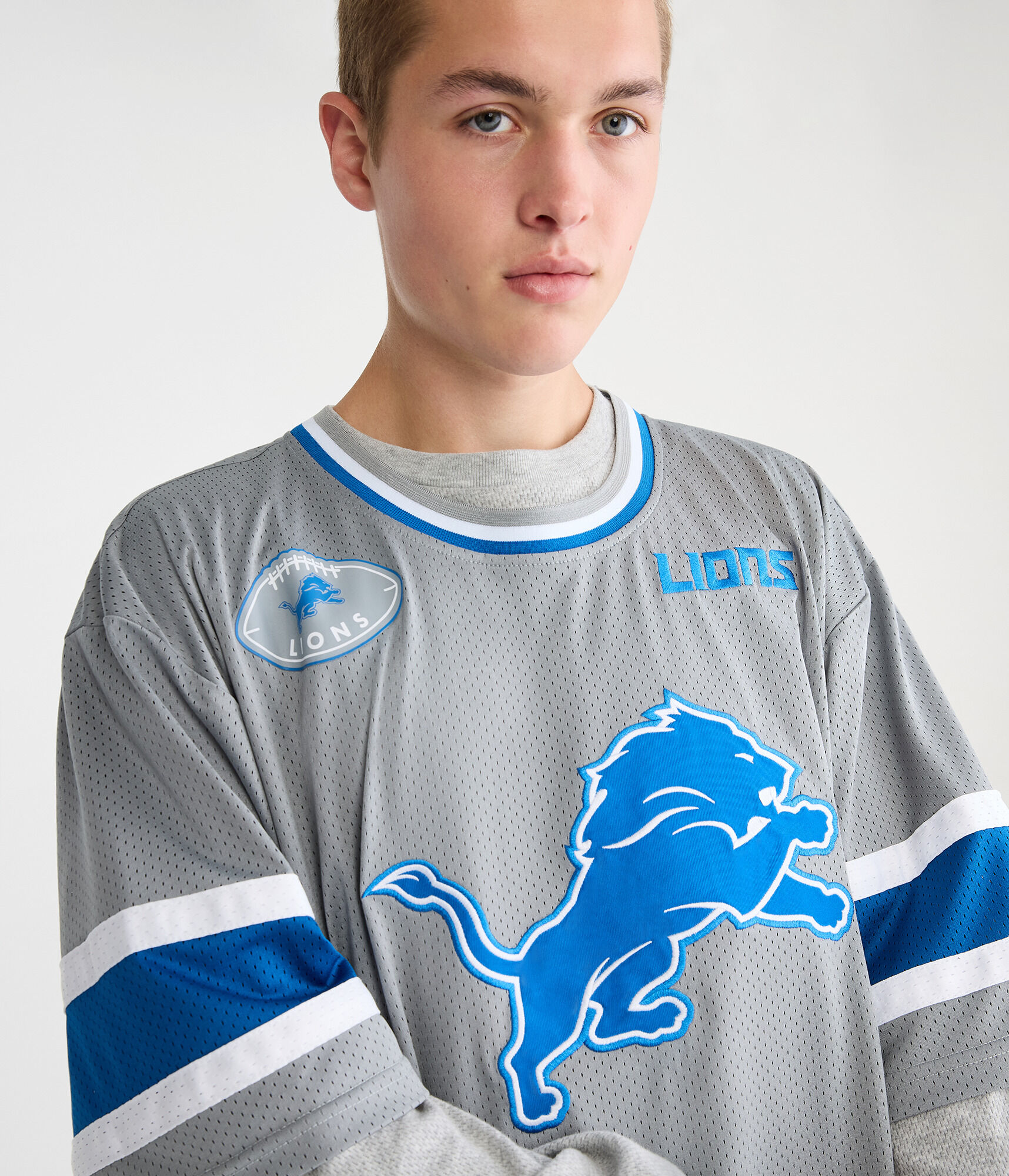 Detroit Lions Football Mesh Top