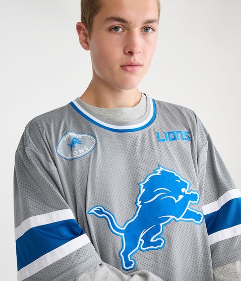 Detroit Lions Football Mesh Top Detroit Lions Football Mesh Top