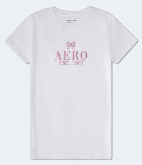 Aero Bow Logo Graphic Tee Aero Bow Logo Graphic Tee