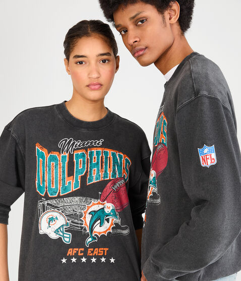 Miami Dolphins Stadium Crew Sweatshirt Miami Dolphins Stadium Crew Sweatshirt