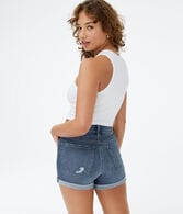 Cropped Reverse Racerback Tank