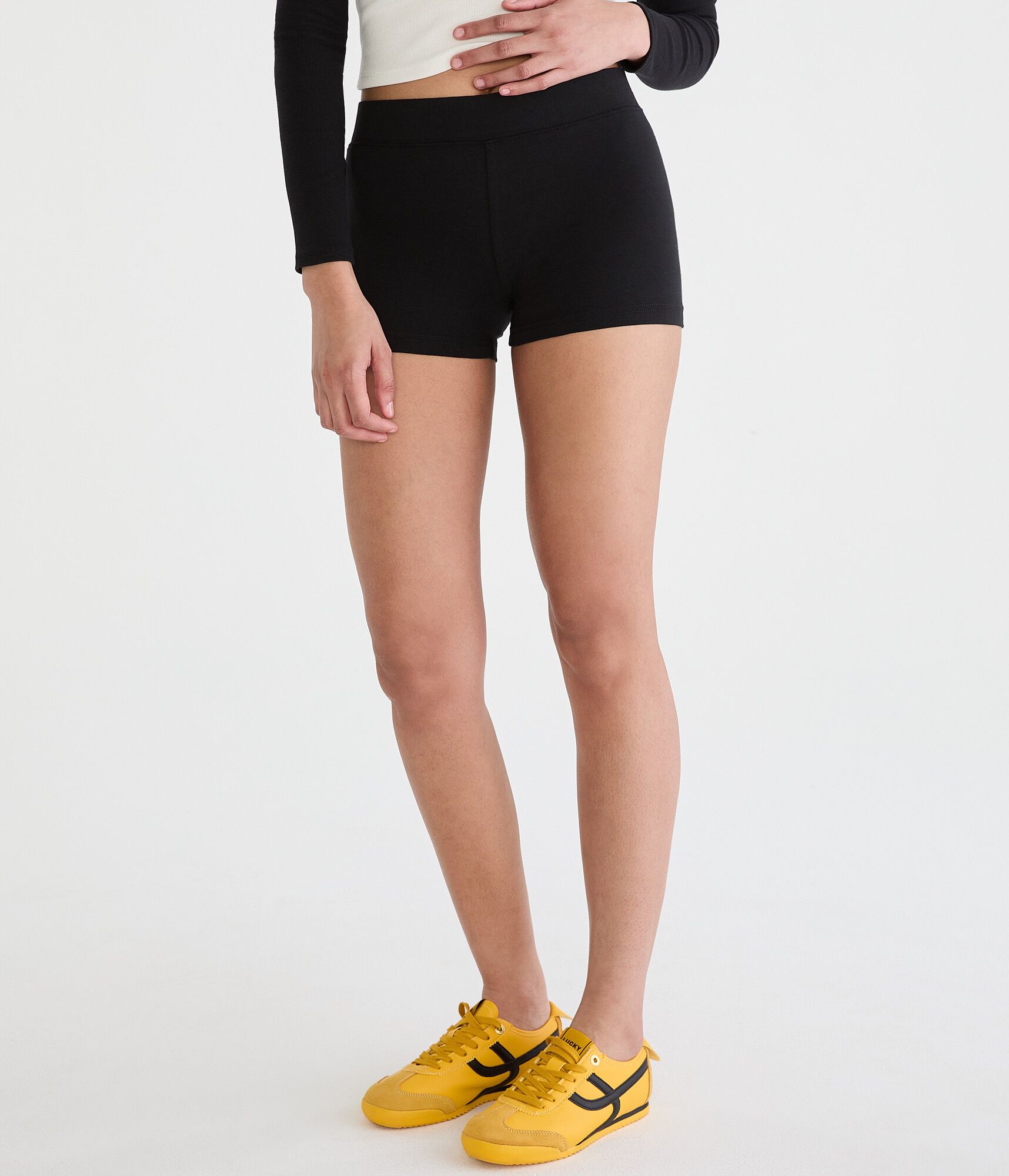 High-Rise Booty Shorts