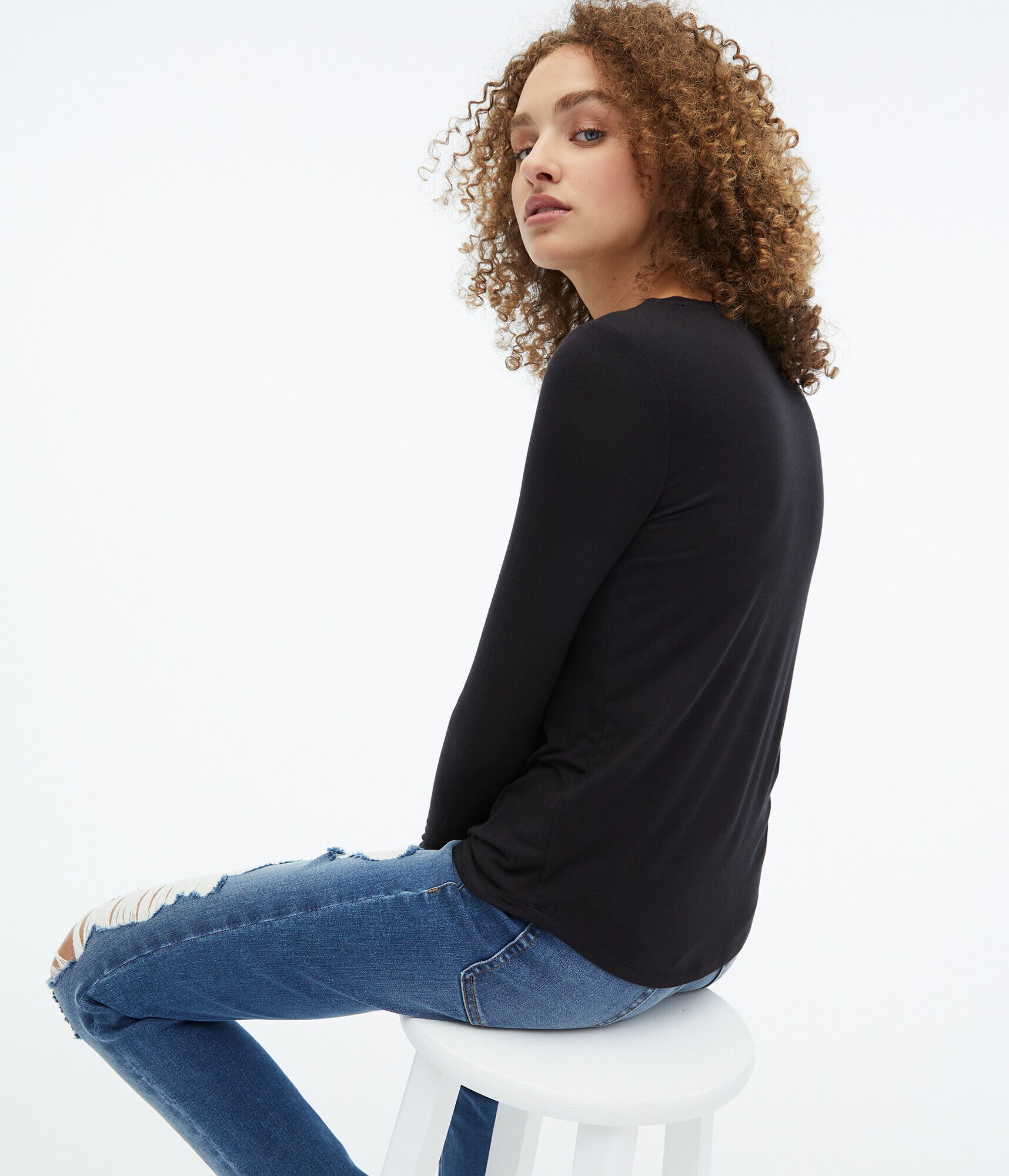 Long Sleeve Seriously Soft Crew Tee