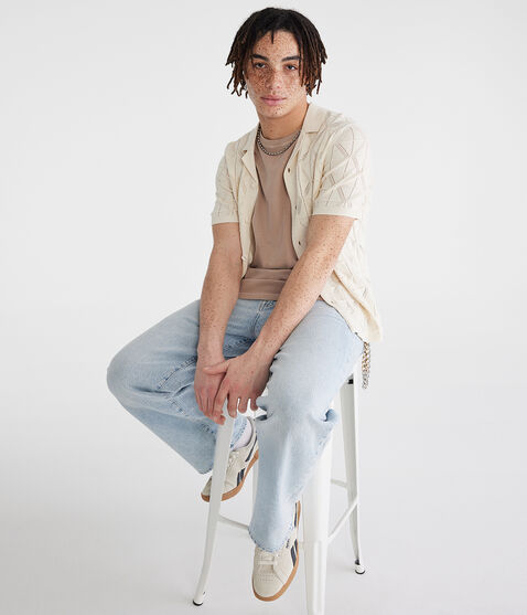 Geometric Sweater Shirt Geometric Sweater Shirt