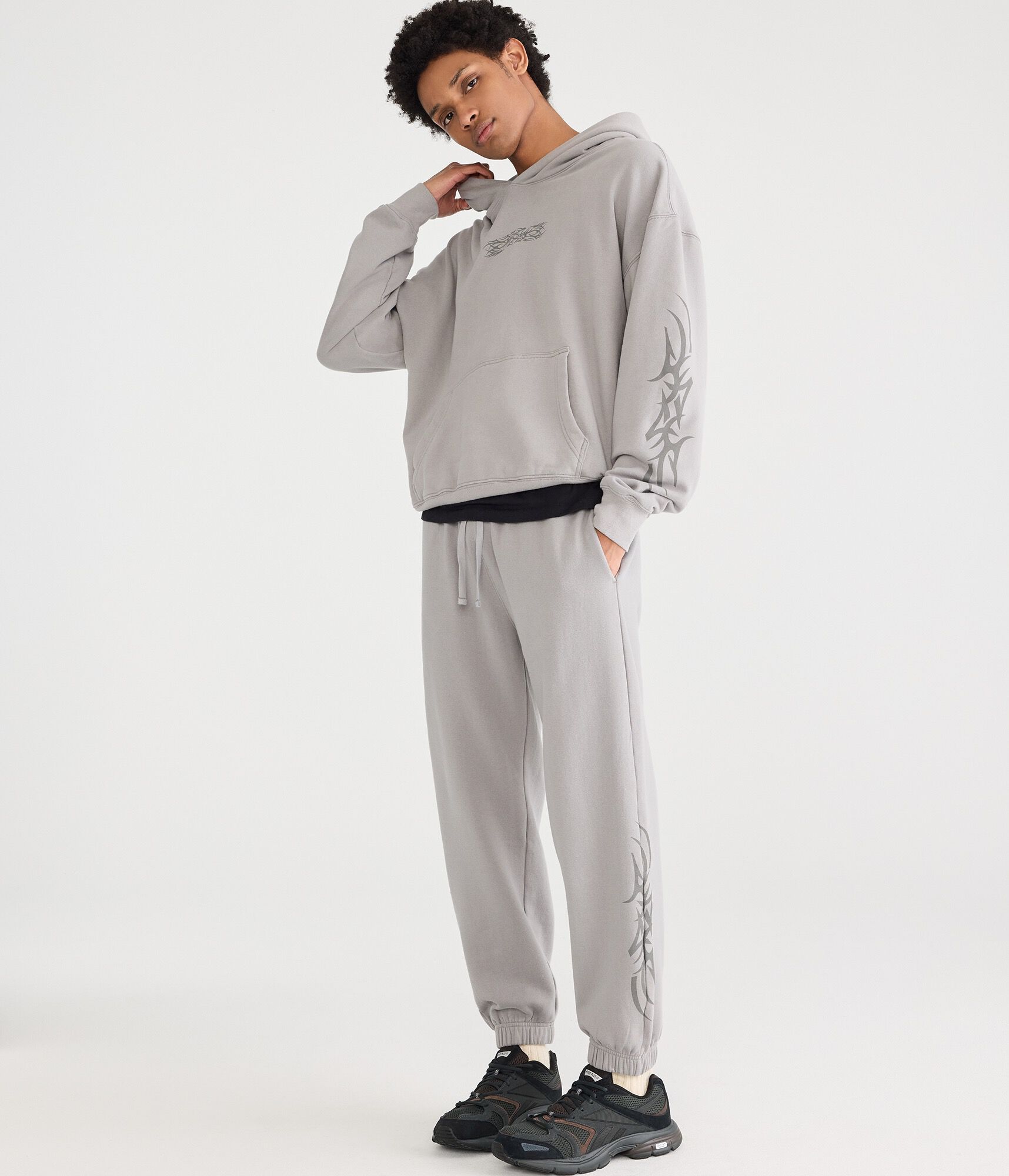 Cloud Soft Tribal Tattoo Jogger Sweatpants