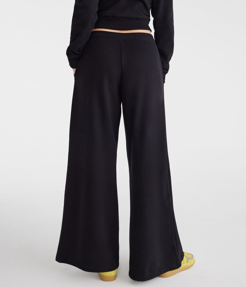 Mid-Rise Super Wide Leg Sweatpants