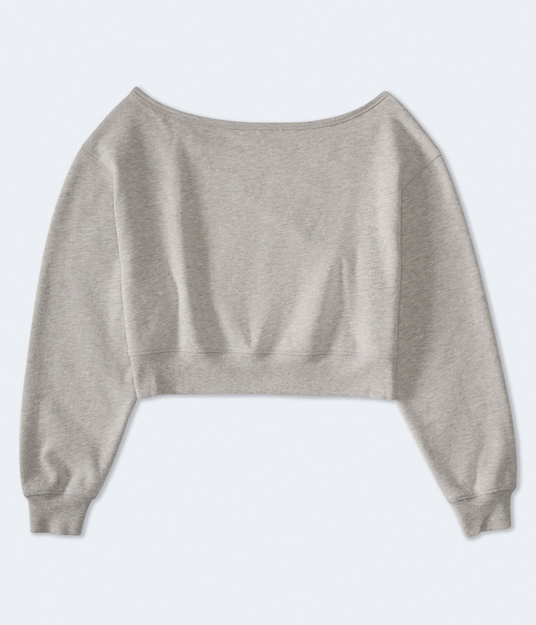 Ohio State Buckeyes Cropped Off-The-Shoulder Sweatshirt