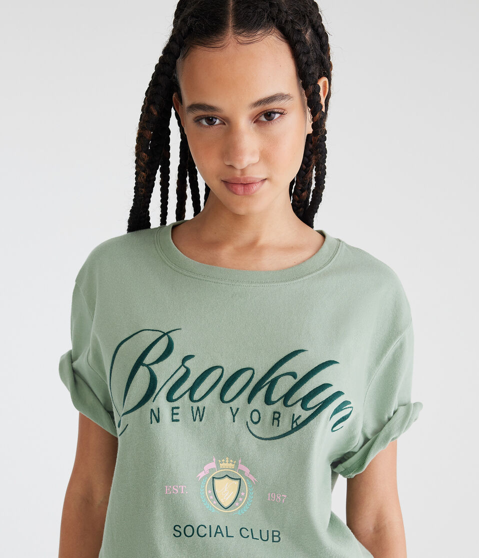 Seriously Soft Brooklyn Boyfriend Graphic Tee