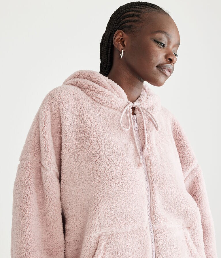 Oversized hoodie sherpa Outlet