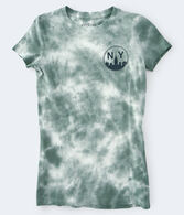NY Skyline Tie-Dye Graphic Tee