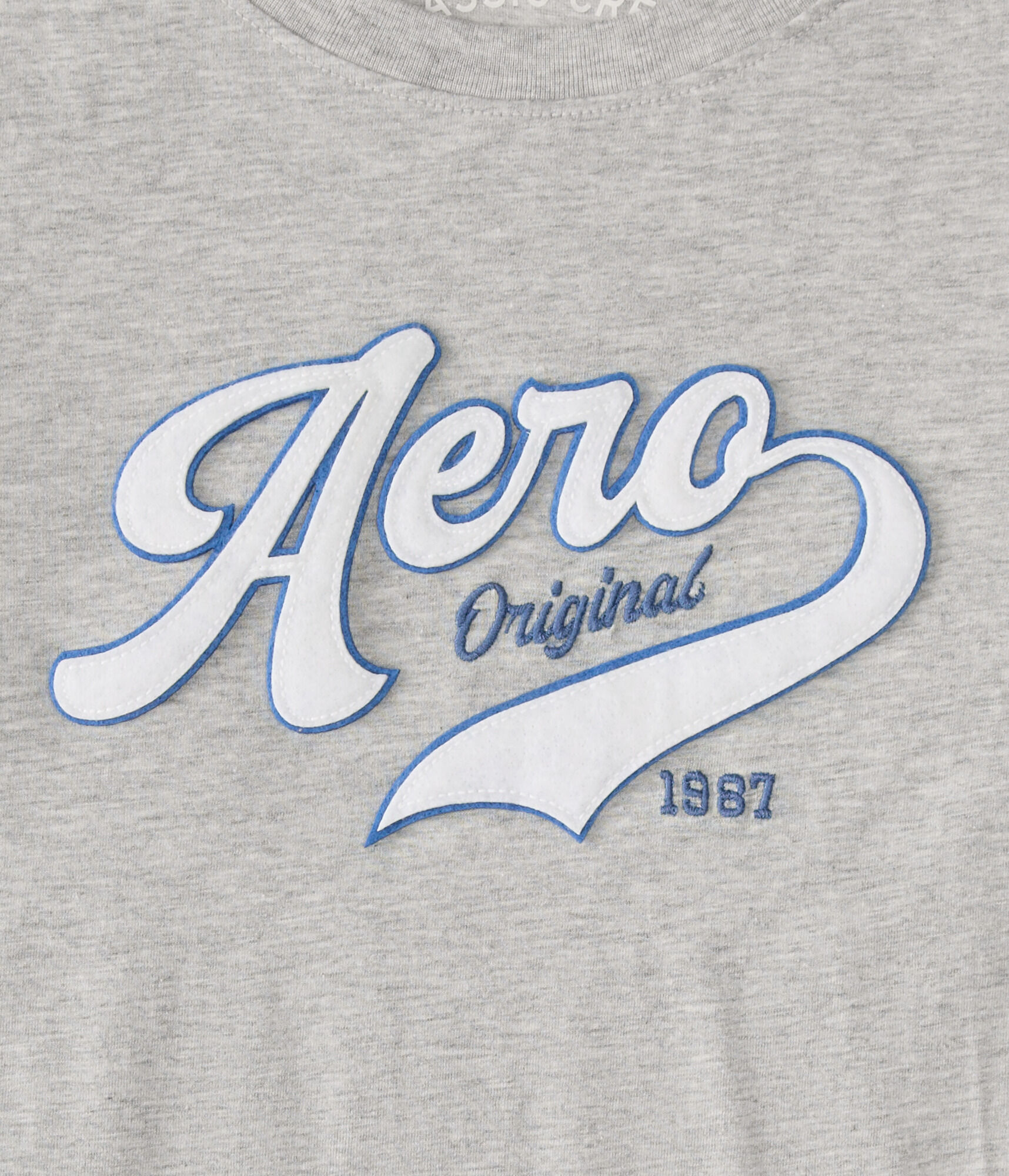 Aero Script Appliqu&eacute; Graphic Tee