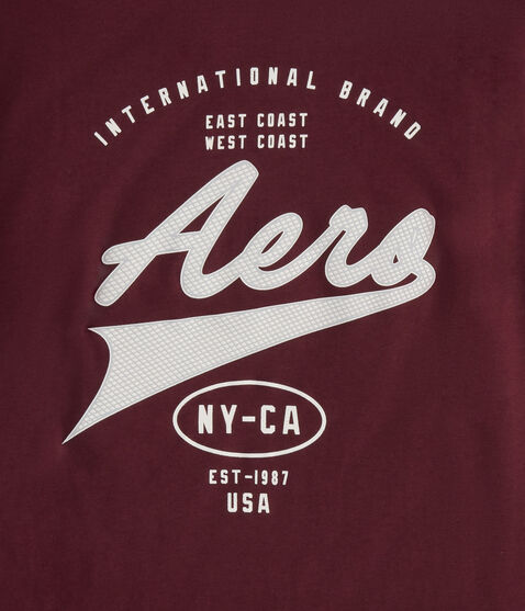 Aero Script Logo Graphic Tee Aero Script Logo Graphic Tee