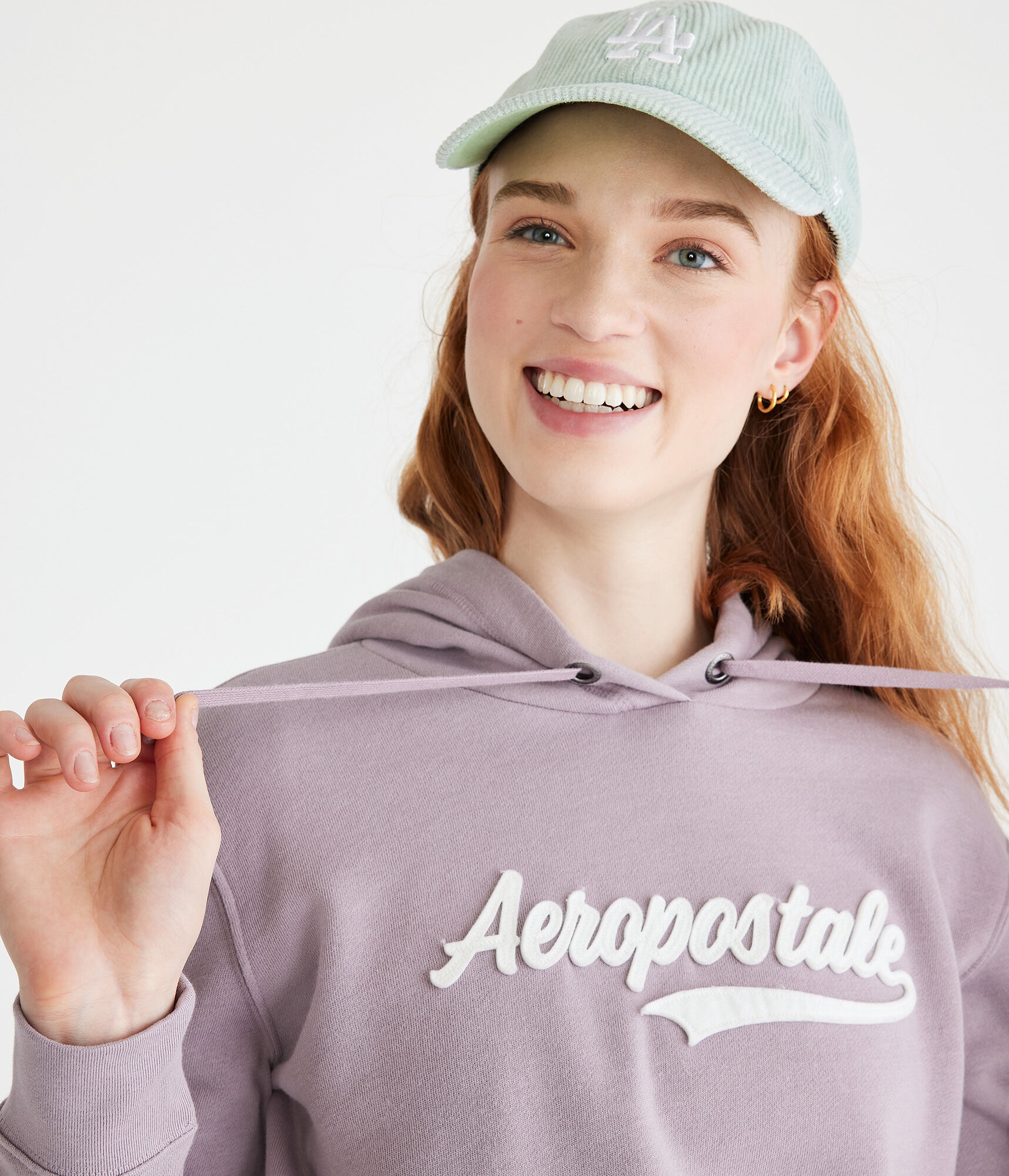 Aeropostale Script Pullover Hoodie