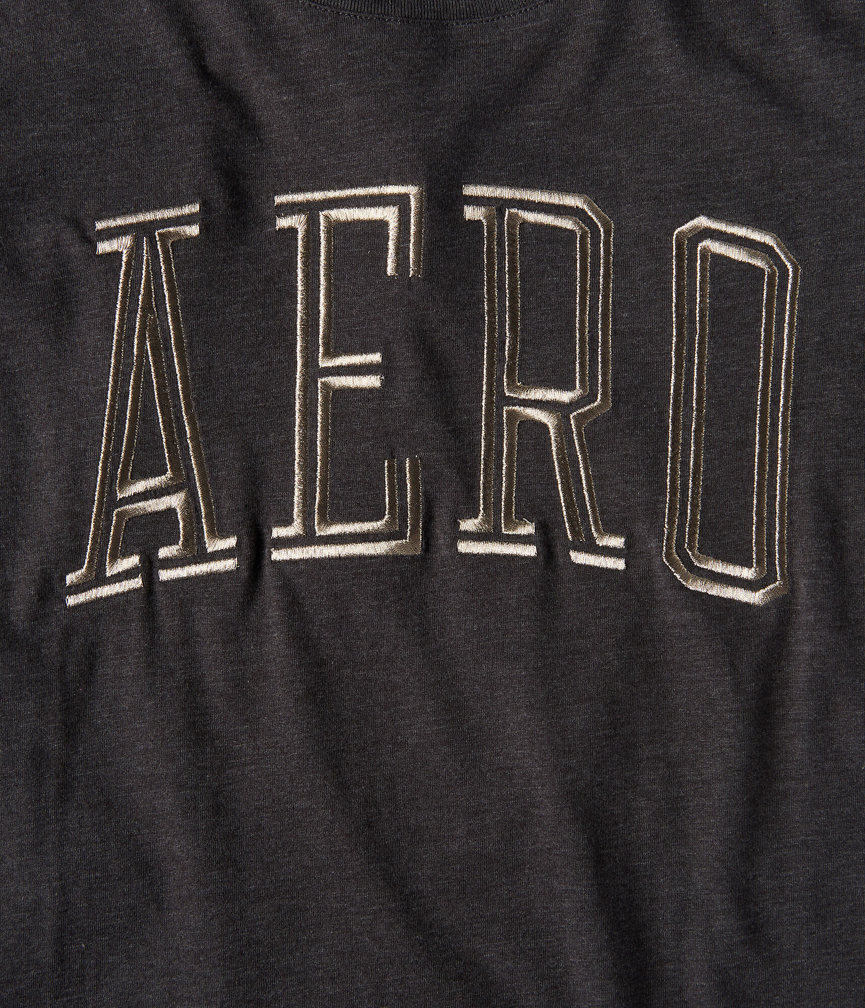 Metallic Aero Logo Graphic Tee