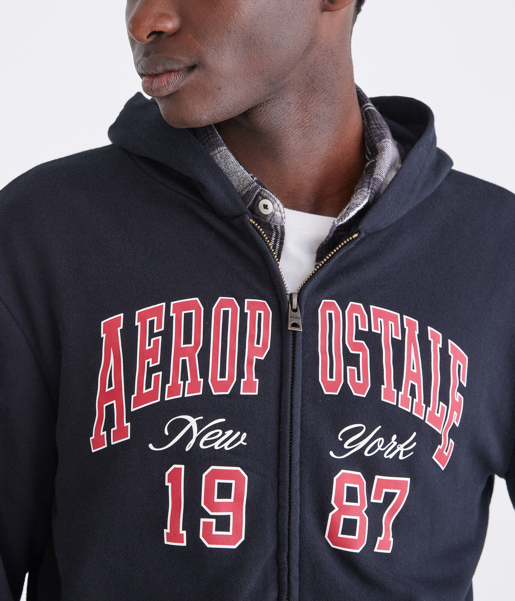 Aeropostale 1987 Full-Zip Hoodie